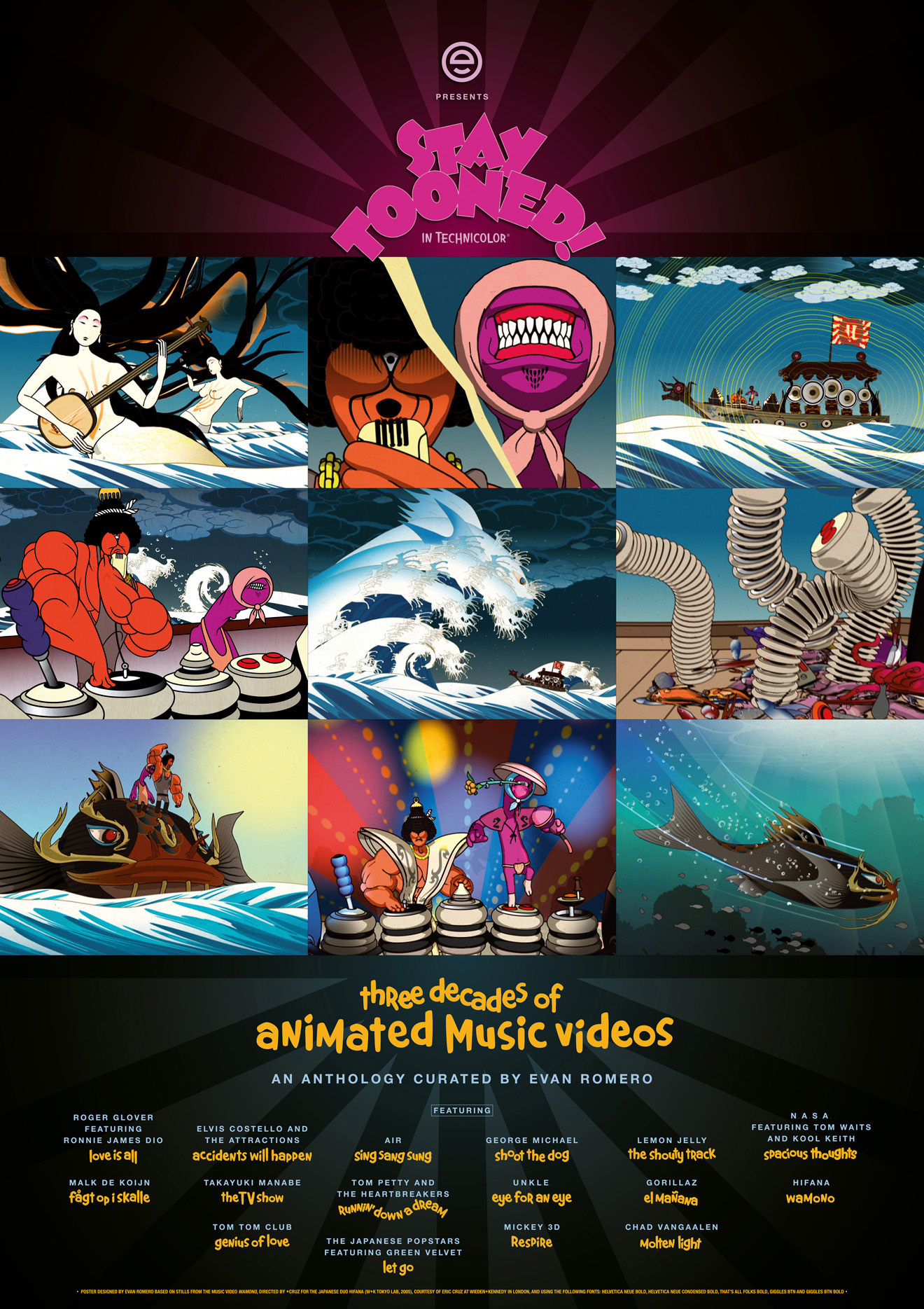 “Stay tooned!” ist eine Anthologie von Musikvideos